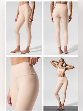 ALO Yoga High waist airlift leggings macadamia XXS